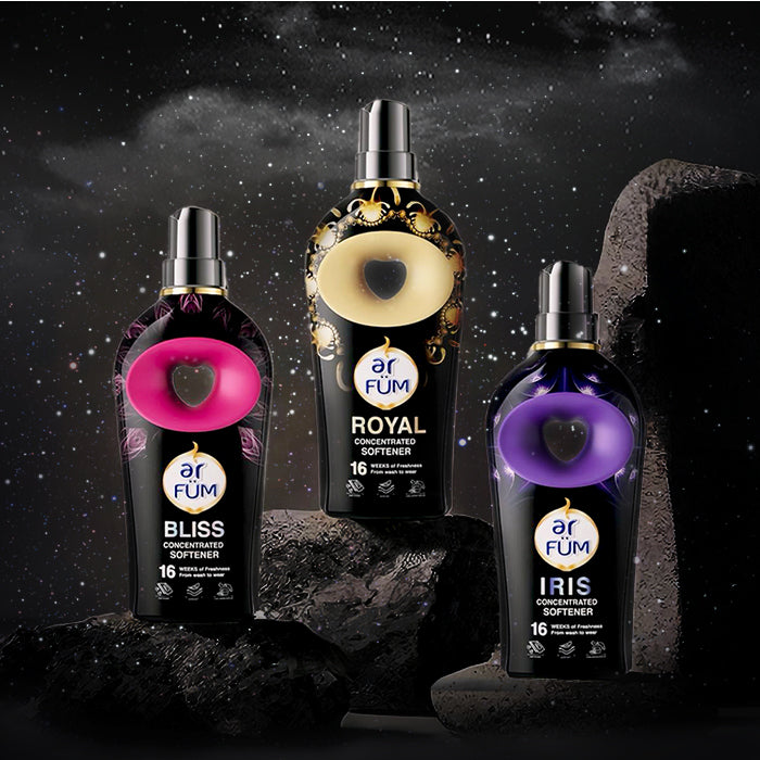 【900ml+1500ml】Black Label アフューム(arFUM) ラブリーブリス (BLISS) レッドベリー&ラズベリーの香り 本体+詰め替え用+洗濯ネット+エコバック