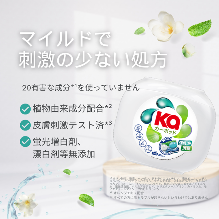 【20粒】カーポッド 本体