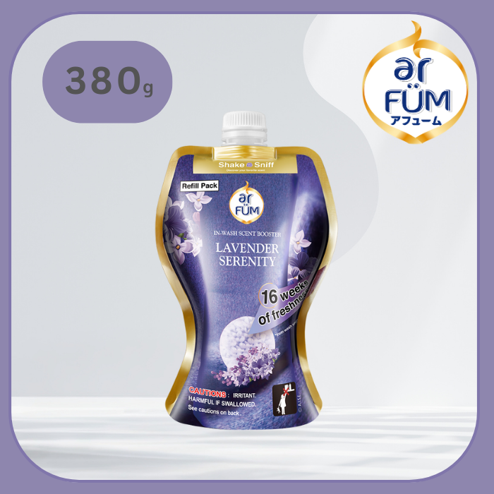 【380g】arFUM 香りビーズ ラベンダーセレニティー ラベンダーとサンダルウッドの香り 詰め替え用