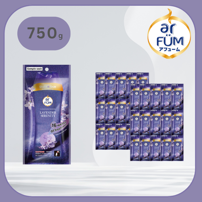 【25g×30袋】arFUM 香りビーズ ラベンダーセレニティー ラベンダーとサンダルウッドの香り 小分け用
