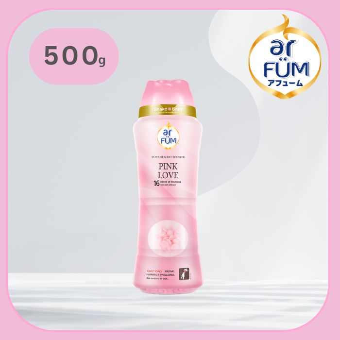 【500g】arFUM 香りビーズ ピンクラブ ピーチとローズの香り 本体