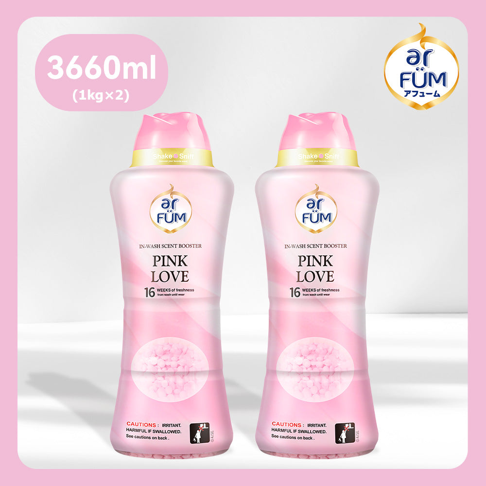 【2kg】arFUM 香りビーズ ピンクラブ (Pink Love) ピーチとローズの香り 本体