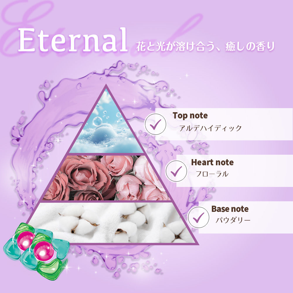 【48粒】洗濯洗剤&ビーズギフト 詰め替え用