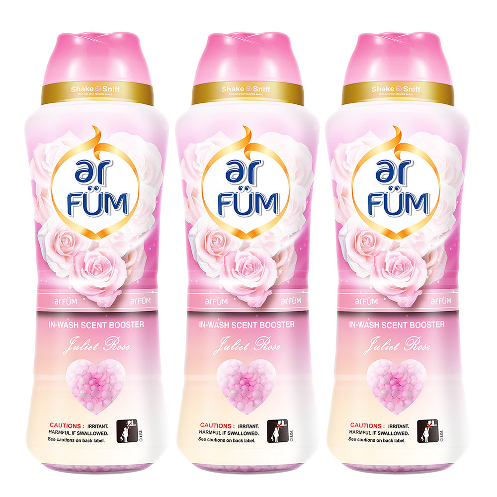 【910ml×3】アフューム (arFUM) 香りビーズ ジュリエットローズ (Juliet Rose)ピーチとローズの柔らかな香り 本体