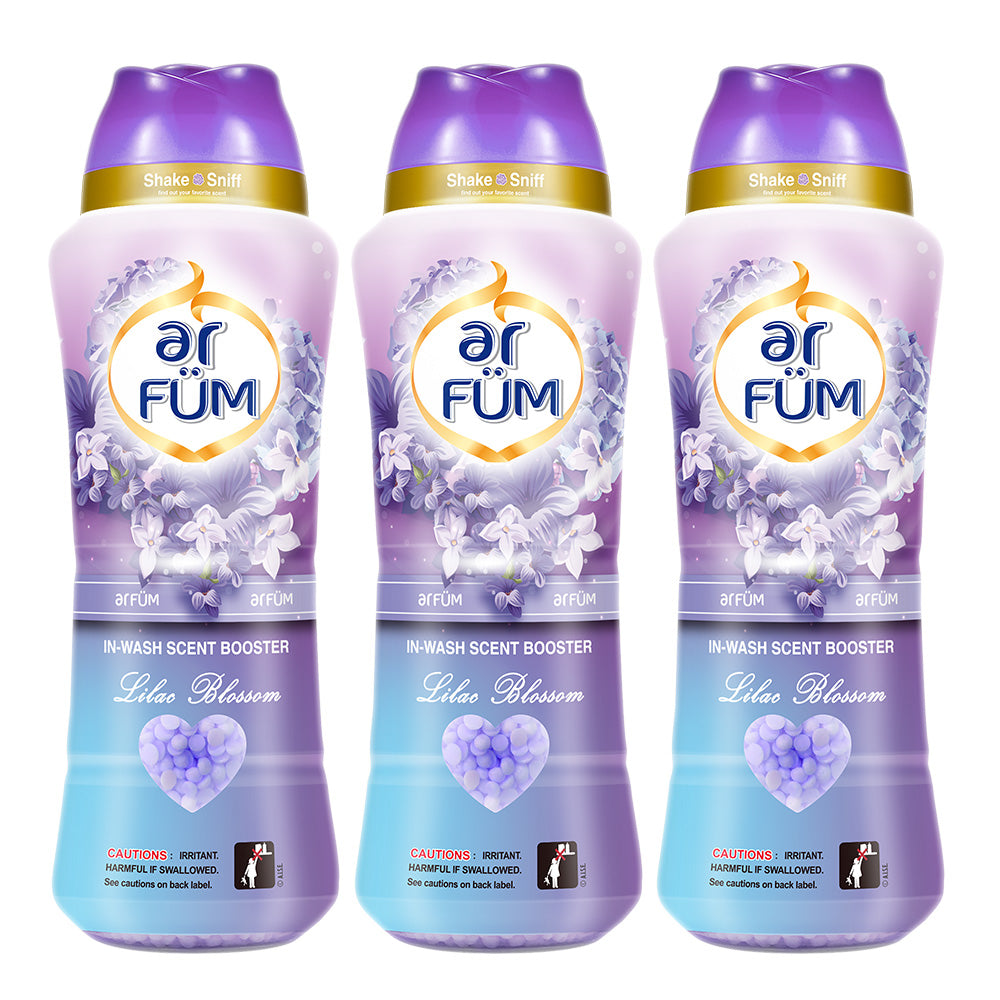 【910ml×3】アフューム (arFUM) 香りビーズ ライラックブロッサム 瑞々しいライラックと果実のやさしい香り 本体