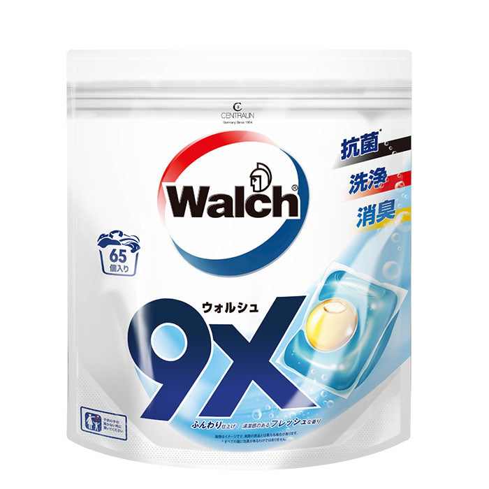 【65粒】ウォルシュ (Walch) ジェルマジックボール (Gel Magic Ball) アクアティックとマリンムスクの香り 詰め替え