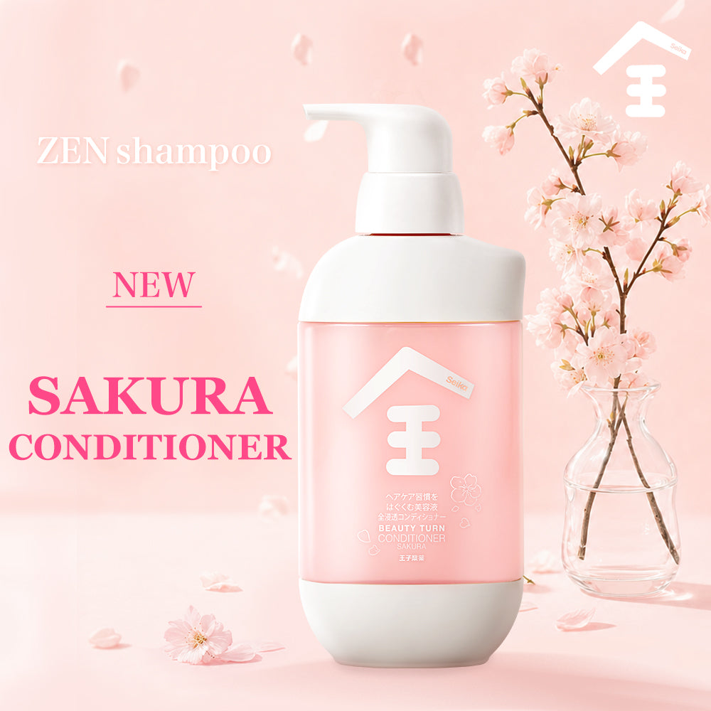 【400mL】Seika全 SAKURA コンディショナー Seika Pore Care Conditioner (セイカゼン ZEN)