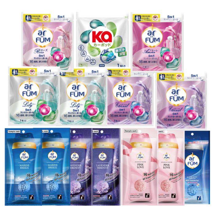 【7 件 7 袋 每袋 25 克】7 天试用套装清洁粉和清洁珠