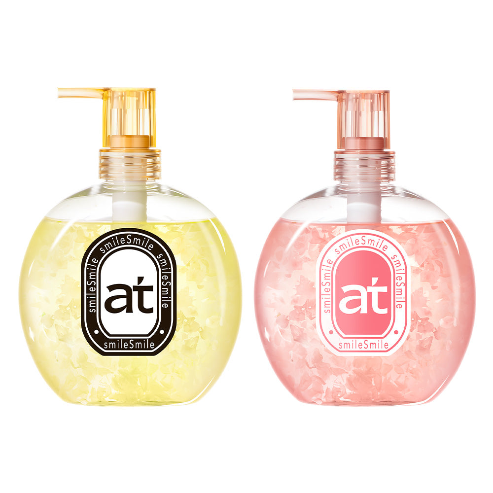 【セット】at ハンド&ボディウォッシュ ジャスミン(Jasmine)の香り+サクラ(Sakura)の香り