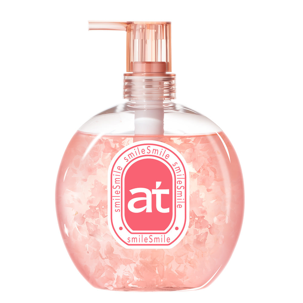 【ボディ＆ヘアケア】at ハンド&ボディウォッシュ500ml サクラの香り+Seika全 シャンプー 400ml + Seika全 コンディショナー 400ml  + エコバック付き Seika Pore Care Shampoo + Conditioner ノンシリコンシャンプー アミノ酸系洗浄成分 ナイアンシンアミド スカルプケア(セイカゼン ZEN) aroma 保湿成分 アロマ 敏感肌 リラックス効果