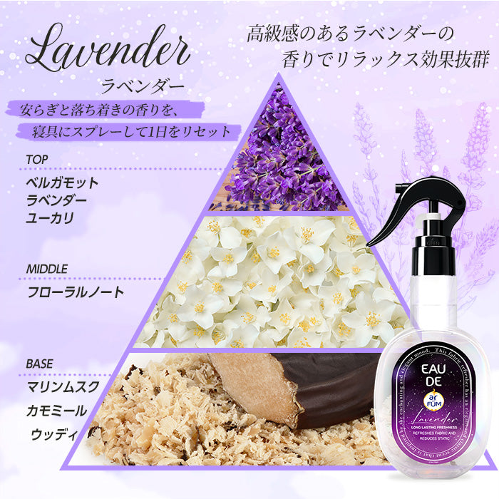 250ml】arFUM(アフューム) ファブリックスプレー Lavender(ラベンダー