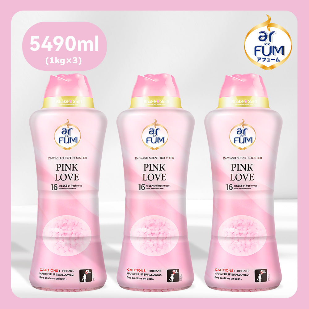 【3kg】arFUM 香りビーズ ピンクラブ (Pink Love) ピーチとローズの香り 本体