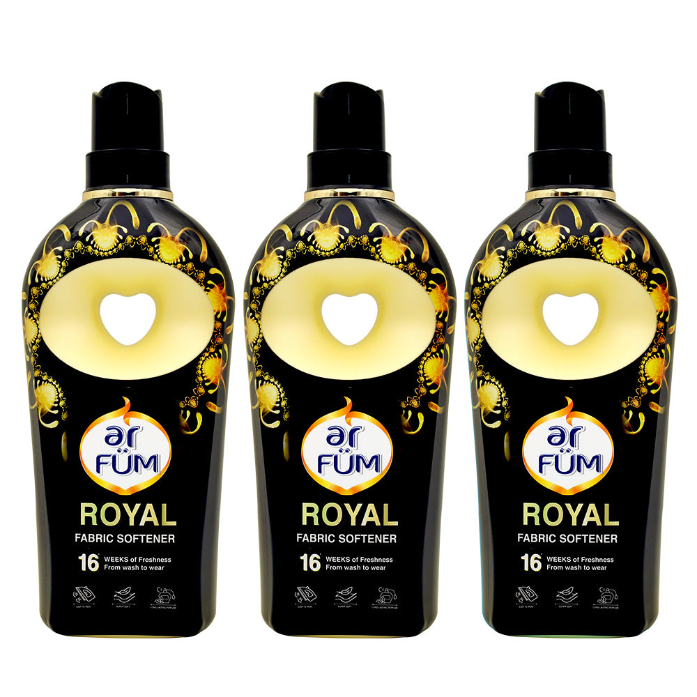 【900ml×3】アフューム(arFUM) 柔軟剤 ブラックレーベル (Black Label) クラシックロイヤル(ROYAL) イチジクとシダーウッドの香り 本体