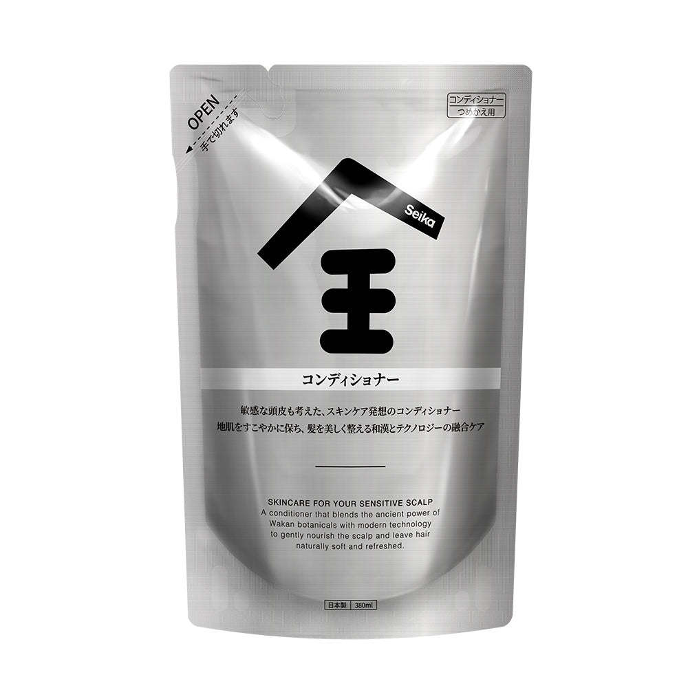 【380ml】Seika全 コンディショナー 詰め替え Seika Pore Care Conditioner (セイカゼン ZEN)