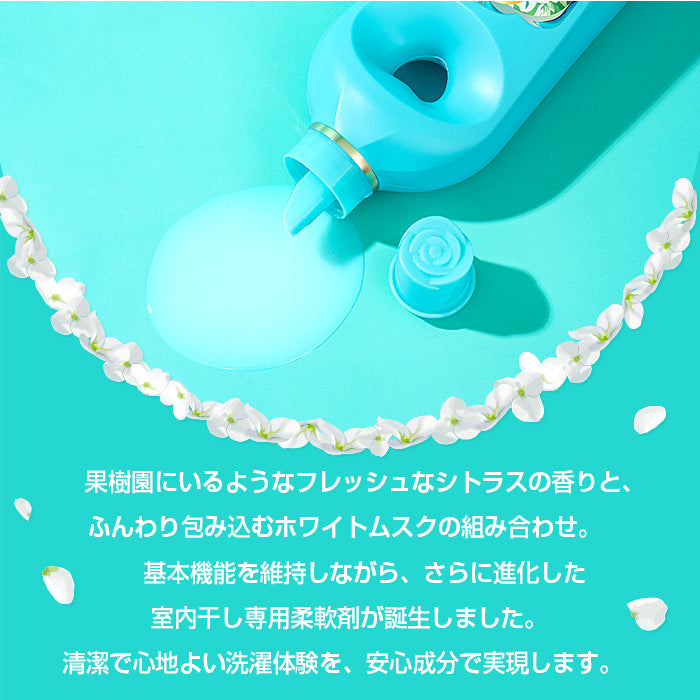 【1,000ml+1700ml】アフューム プレミアム柔軟剤 ジンジャーフラワーの香り本体&詰め替え (日本製)