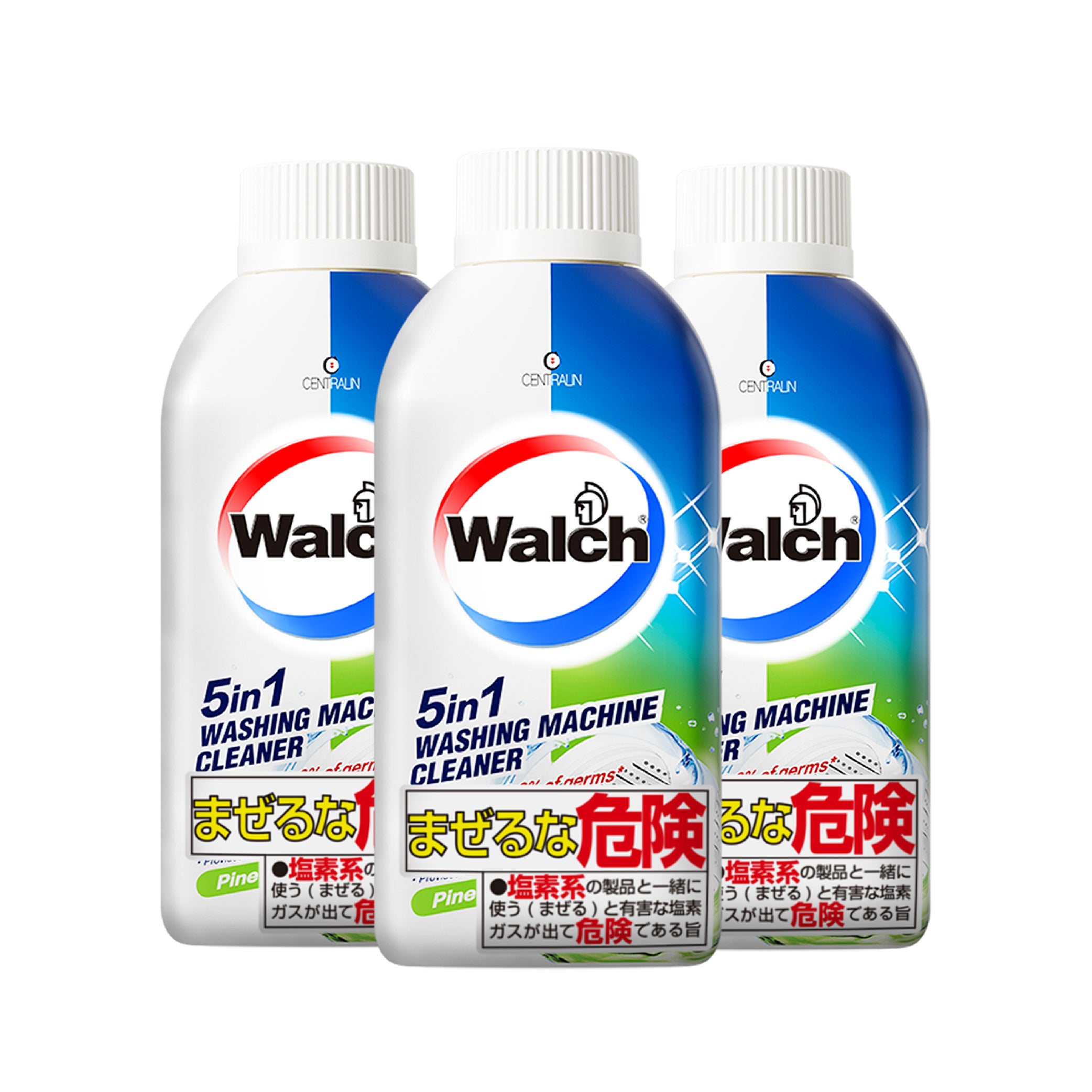 【パイン/グリーン】Walch(ウォルシュ)洗濯槽クリーナー 3本セット