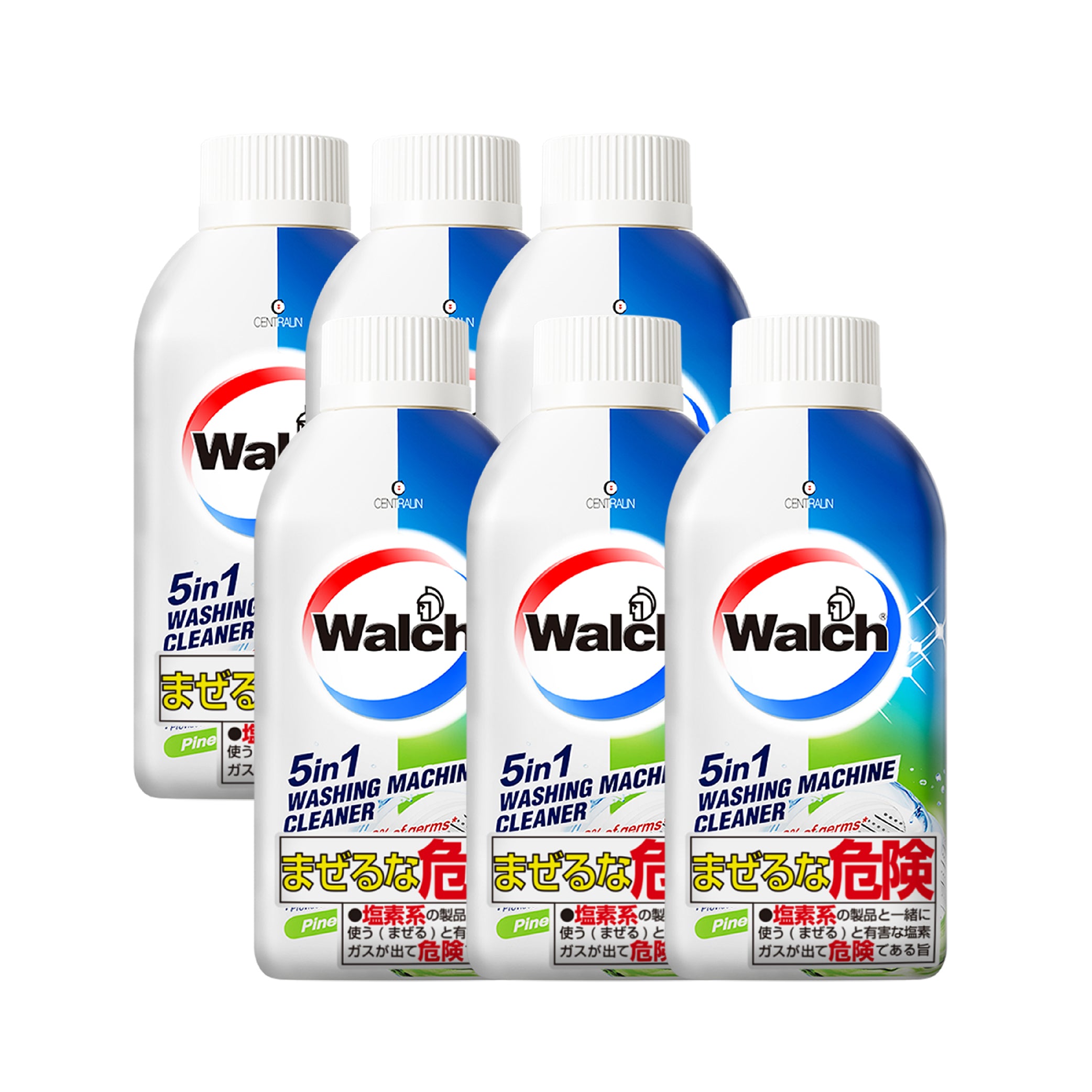 【パイン/グリーン】Walch(ウォルシュ)洗濯槽クリーナー 6本セット