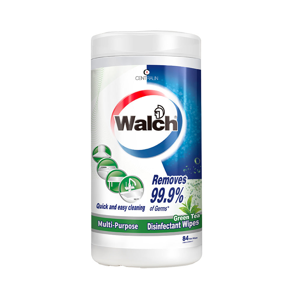 除菌ウェットシート Walch(ウォルシュ) グリーンティー(Green Tea)