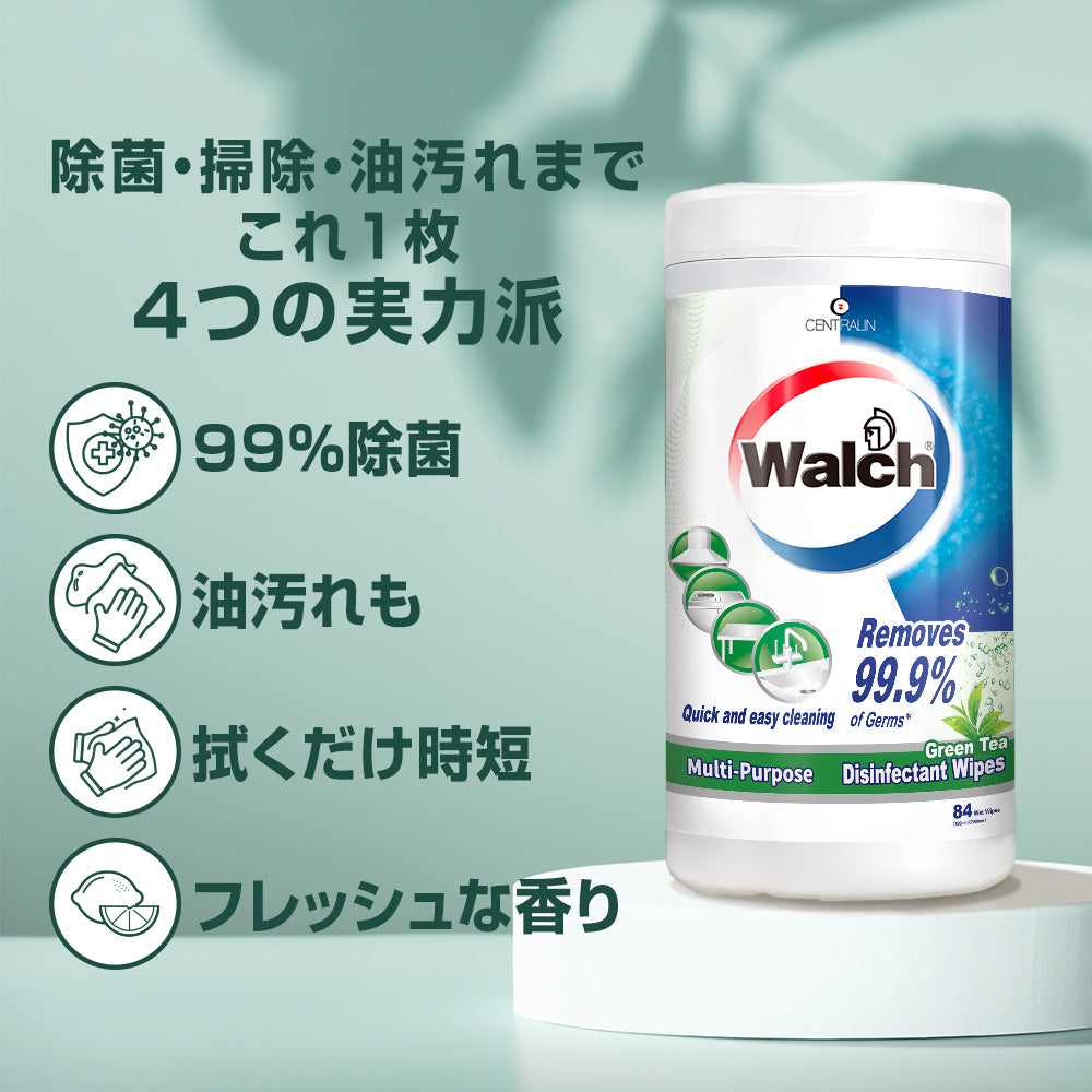 除菌ウェットシート Walch(ウォルシュ) アクア(AQUA)